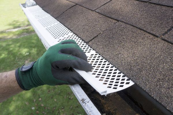 Gutter Cap Installation in Monroe